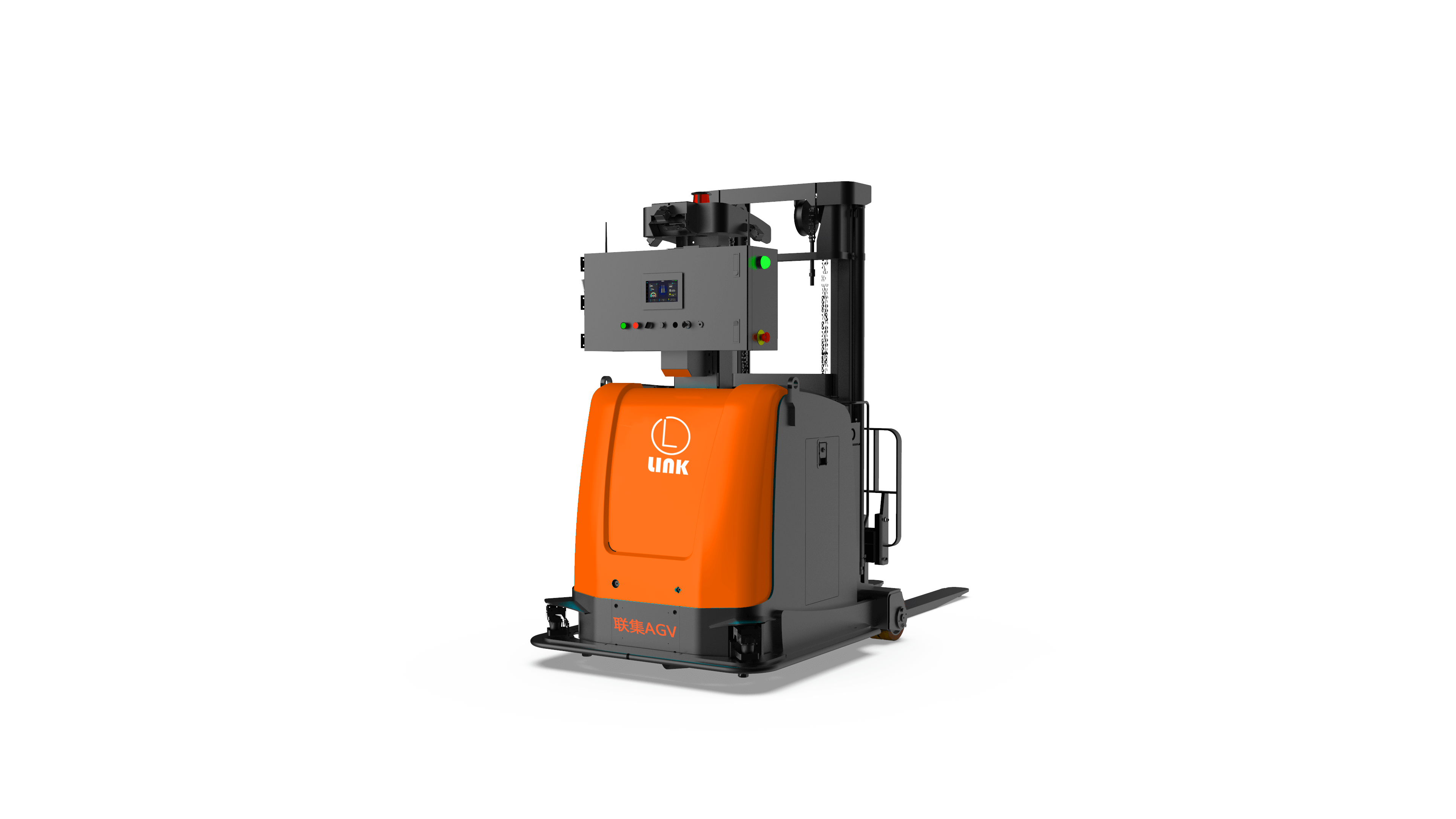 激（jī）光Slam導航重式無人叉車AGV1500KG
